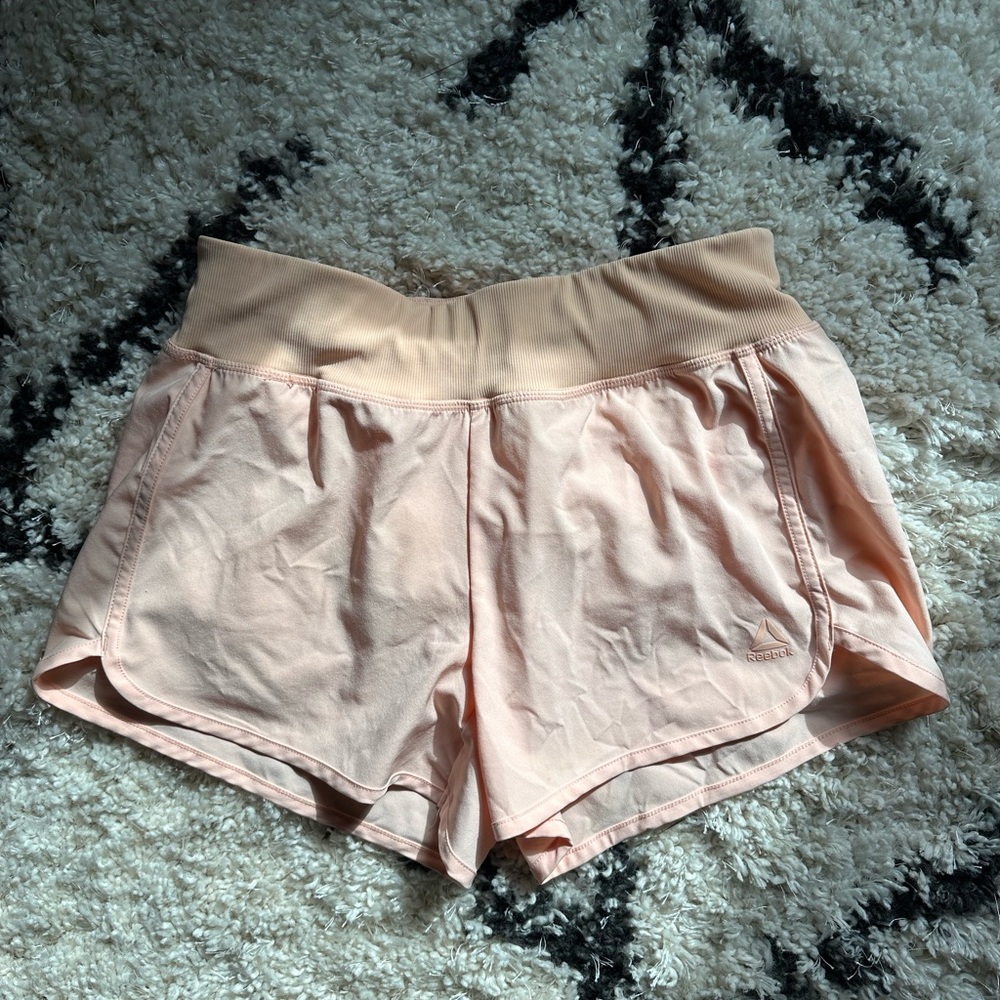 Reebok Peach Athletic Shorts